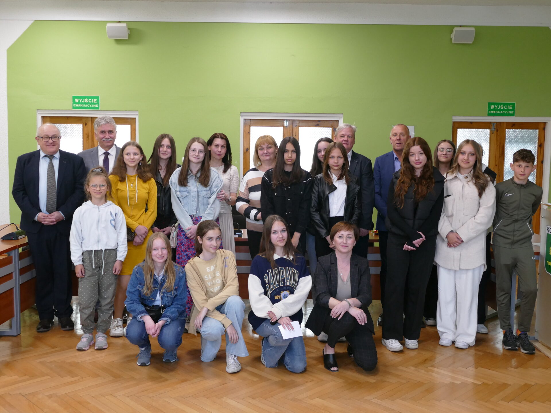 BURMISTRZ SPOTKAŁ SIĘ Z MŁODZIEŻĄ