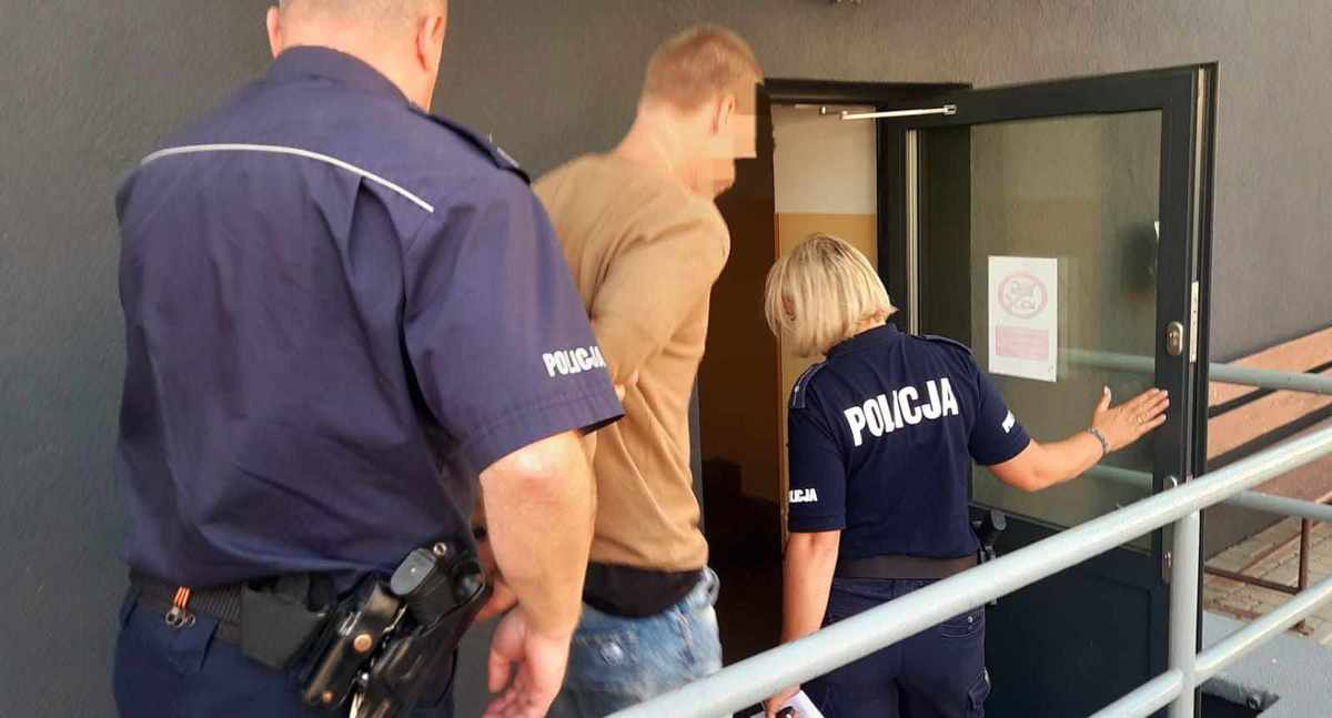 WŁAMYWAŁ SIĘ I KRADŁ, 27-LATEK ZOSTAŁ ARESZTOWANY