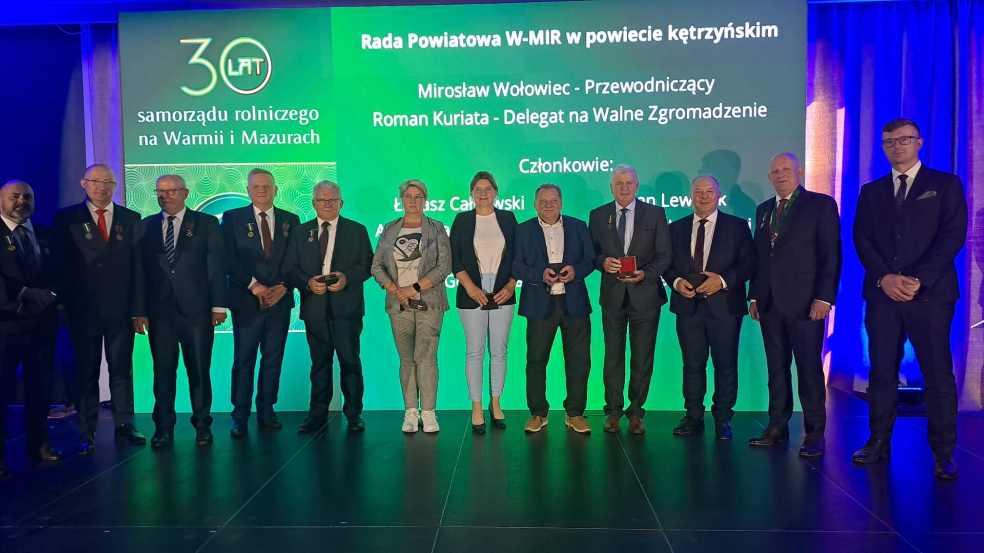 MIROSŁAW WOŁOWIEC WYRÓŻNIONY ZA DZIAŁALNOŚĆ NA RZECZ SAMORZĄDU ROLNICZEGO