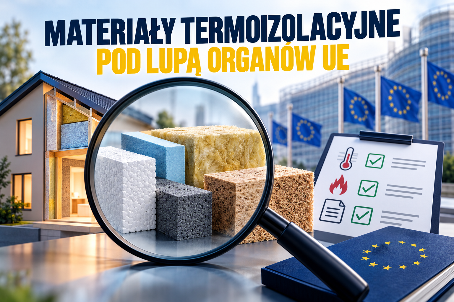 MATERIAŁY TERMOIZOLACYJNE POD LUPĄ ORGANÓW UE